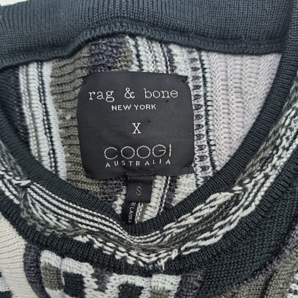 rag & bone and Coogi Merino Wool Crewneck Sweater - Picture 6 of 9